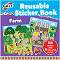 Galt:  -       : Farm - reusable sticker book -  