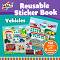 Galt:   -       : Vehicles - Reusable Sticker Book -  