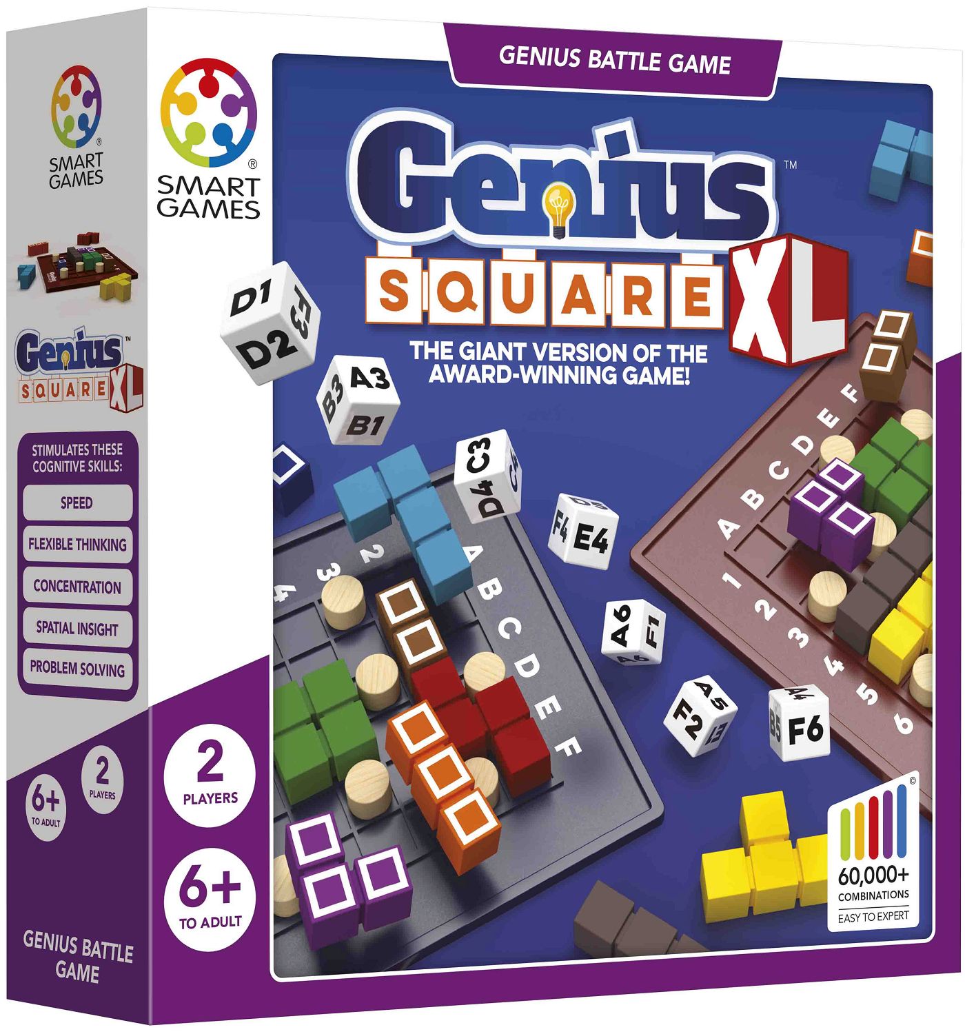 SmartGames Детска игра Genius Square XL NEW 6+ - store.bg