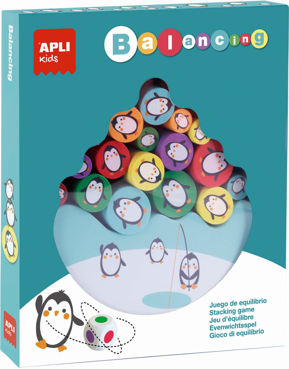 Игра за баланс с пингвини Apli Kids 4+ - store.bg