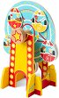 Виенско колело за релса с влакче - Bigjigs Toys - 