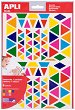 Самозалепващи стикери Apli Kids - Триъгълници