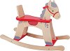 Дървена люлка за яздене Bigjigs Toys - Конче - 