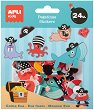 Самозалепващи стикери от EVA пяна Apli Kids - Пирати