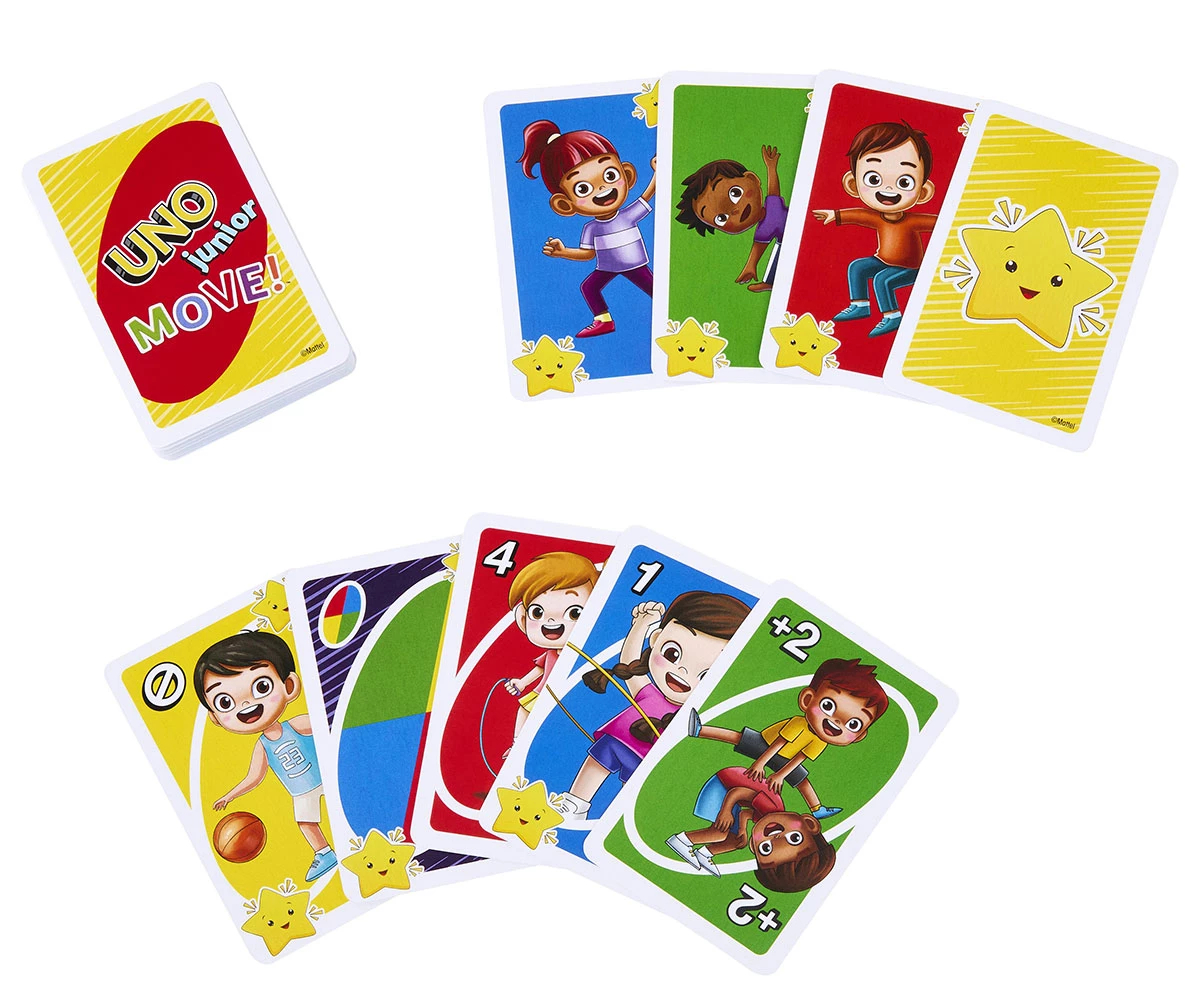 Uno Junior Move игра с карти Mattel - store.bg
