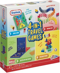 Travel Games 4 in 1 -    - 